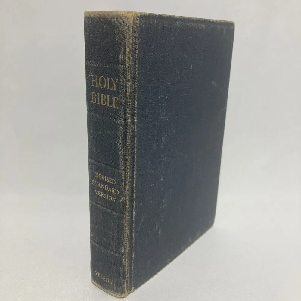 Vintage 1953 Holy Bible Revised Standard Version Thomas Nelson Vintage Hardcover
